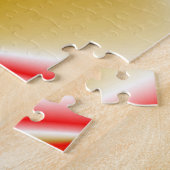 Liefde en Goud Abstract 3D Rainbowart Legpuzzel (Zijkant)