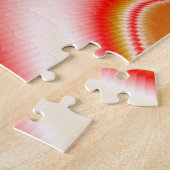 Liefde en Goud Abstract 3D Rainbowart Legpuzzel (Zijkant)