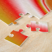 Liefde en Goud Abstract 3D Rainbowart Legpuzzel (Zijkant)