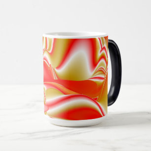 Liefde en Goud Abstract 3D Rainbowart Magische Mok