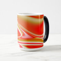 Liefde en Goud Abstract 3D Rainbowart