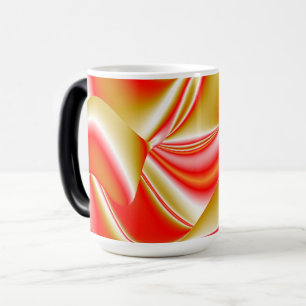 Liefde en Goud Abstract 3D Rainbowart Magische Mok