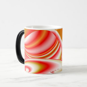 Liefde en Goud Abstract 3D Rainbowart Magische Mok