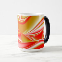 Liefde en Goud Abstract 3D Rainbowart