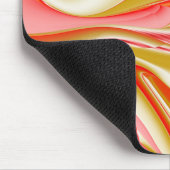 Liefde en Goud Abstract 3D Rainbowart Muismat (Hoek)