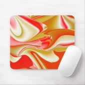 Liefde en Goud Abstract 3D Rainbowart Muismat (Met muis)