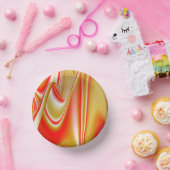 Liefde en Goud Abstract 3D Rainbowart Papieren Kommen (Feest)