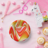 Liefde en Goud Abstract 3D Rainbowart Papieren Kommen (Feest)