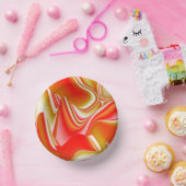 Liefde en Goud Abstract 3D Rainbowart Papieren Kommen (Feest)