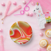 Liefde en Goud Abstract 3D Rainbowart Papieren Kommen (Feest)