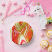 Liefde en Goud Abstract 3D Rainbowart Papieren Kommen (Feest)