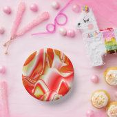 Liefde en Goud Abstract 3D Rainbowart Papieren Kommen (Feest)