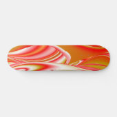 Liefde en Goud Abstract 3D Rainbowart Persoonlijk Skateboard (Horizontaal)