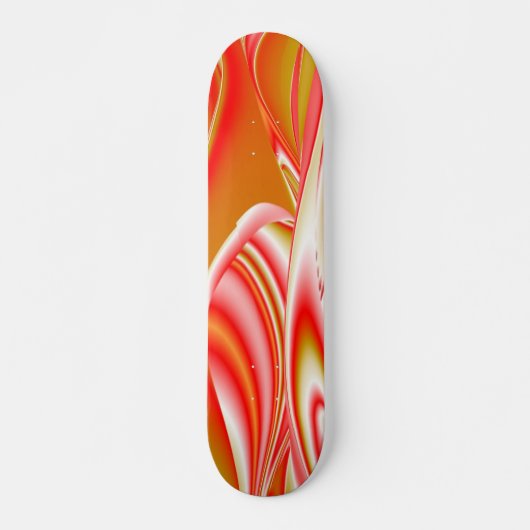 Liefde en Goud Abstract 3D Rainbowart Persoonlijk Skateboard (Voorkant)