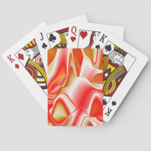 Liefde en Goud Abstract 3D Rainbowart Pokerkaarten