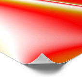 Liefde en Goud Abstract 3D Rainbowart Poster (Hoek)