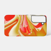 Liefde en Goud Abstract 3D Rainbowart Samsung Galaxy Hoesje (Achterkant horizontaal)