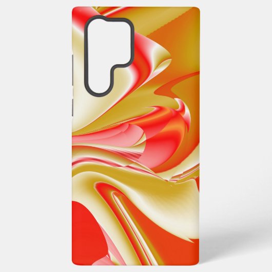 Liefde en Goud Abstract 3D Rainbowart Samsung Galaxy Hoesje (Achterkant)