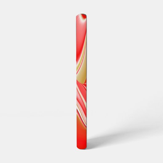 Liefde en Goud Abstract 3D Rainbowart Samsung Galaxy Hoesje (Linkerkant)