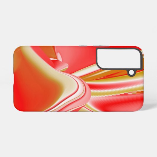Liefde en Goud Abstract 3D Rainbowart Samsung Galaxy Hoesje (Achterkant horizontaal)