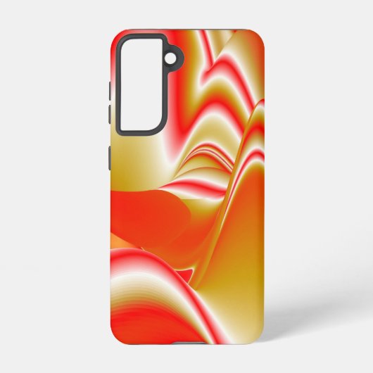 Liefde en Goud Abstract 3D Rainbowart Samsung Galaxy Hoesje (Achterkant)