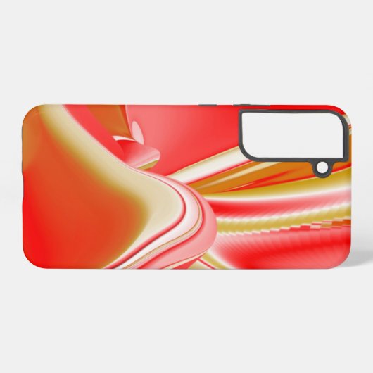 Liefde en Goud Abstract 3D Rainbowart Samsung Galaxy Hoesje (Achterkant horizontaal)