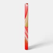 Liefde en Goud Abstract 3D Rainbowart Samsung Galaxy Hoesje (Linkerkant)