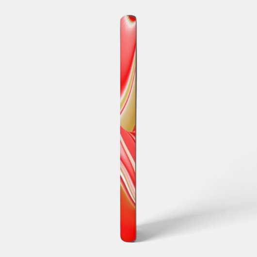 Liefde en Goud Abstract 3D Rainbowart Samsung Galaxy Hoesje (Linkerkant)