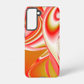 Liefde en Goud Abstract 3D Rainbowart Samsung Galaxy Hoesje (Achterkant)