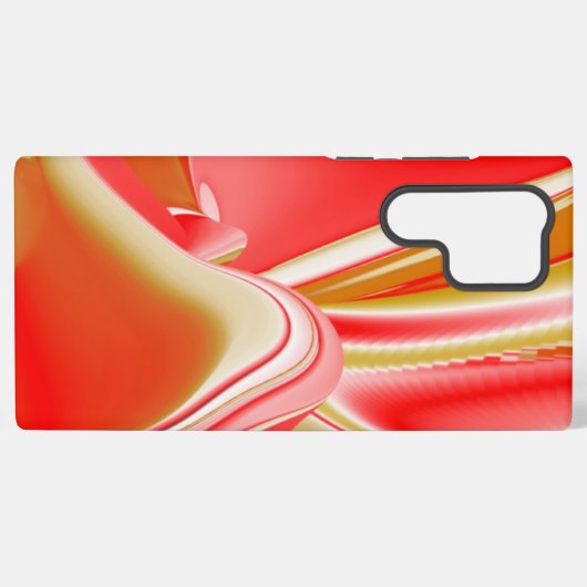 Liefde en Goud Abstract 3D Rainbowart Samsung Galaxy Hoesje (Achterkant horizontaal)