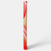 Liefde en Goud Abstract 3D Rainbowart Samsung Galaxy Hoesje (Linkerkant)