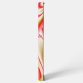 Liefde en Goud Abstract 3D Rainbowart Samsung Galaxy Hoesje (Linkerkant)