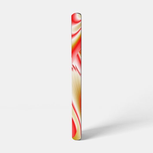 Liefde en Goud Abstract 3D Rainbowart Samsung Galaxy Hoesje (Linkerkant)