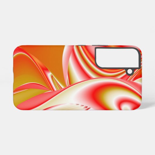 Liefde en Goud Abstract 3D Rainbowart Samsung Galaxy Hoesje (Achterkant horizontaal)