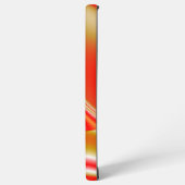 Liefde en Goud Abstract 3D Rainbowart Samsung Galaxy Hoesje (Linkerkant)