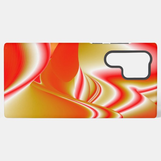 Liefde en Goud Abstract 3D Rainbowart Samsung Galaxy Hoesje (Achterkant horizontaal)