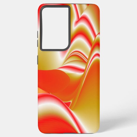 Liefde en Goud Abstract 3D Rainbowart Samsung Galaxy Hoesje (Achterkant)