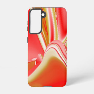 Liefde en Goud Abstract 3D Rainbowart Samsung Galaxy Hoesje