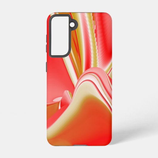 Liefde en Goud Abstract 3D Rainbowart Samsung Galaxy Hoesje (Achterkant)