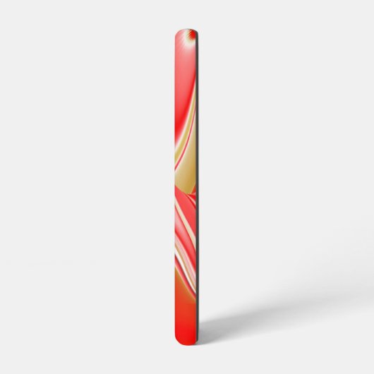 Liefde en Goud Abstract 3D Rainbowart Samsung Galaxy Hoesje (Linkerkant)