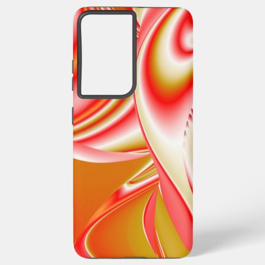 Liefde en Goud Abstract 3D Rainbowart Samsung Galaxy Hoesje (Achterkant)