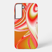 Liefde en Goud Abstract 3D Rainbowart Samsung Galaxy Hoesje (Achterkant)