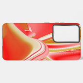 Liefde en Goud Abstract 3D Rainbowart Samsung Galaxy Hoesje (Linkerkant)