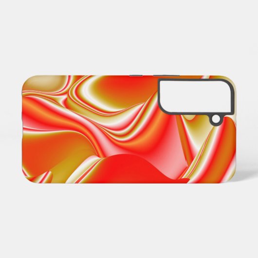 Liefde en Goud Abstract 3D Rainbowart Samsung Galaxy Hoesje (Achterkant horizontaal)