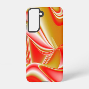 Liefde en Goud Abstract 3D Rainbowart Samsung Galaxy Hoesje