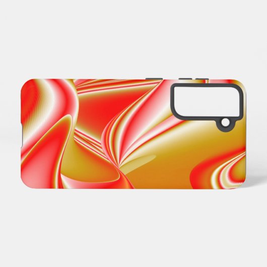 Liefde en Goud Abstract 3D Rainbowart Samsung Galaxy Hoesje (Achterkant horizontaal)