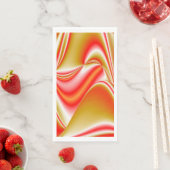 Liefde en Goud Abstract 3D Rainbowart Servet (Insitu)