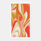 Liefde en Goud Abstract 3D Rainbowart Servet (Voorkant)