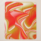 Liefde en Goud Abstract 3D Rainbowart Sherpa Deken (Voorkant)