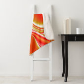 Liefde en Goud Abstract 3D Rainbowart Sherpa Deken (In situ)